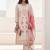 Women Floral Embroidered Mirror Work Kurta with Trousers & With Dupatta