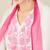 Women Floral Embroidered Thread Work Kurta with Trousers & With Dupatta