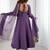 women's embroidery work crunchy silk blend flared anarkali pant and dupatta set