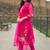 Ethnic Motifs Embroidered Round Neck Thread Work Kurta with Trousers & Dupatta