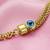 Gold cubic zirconia gold plated bracelet for women