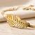Gold cubic zirconia gold plated bracelet for women
