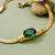 Gold cubic zirconia gold plated bracelet for women