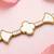 Gold cubic zirconia gold plated bracelet for women