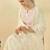 Floral Embroidered Notch Neck Cotton A-Line Kurta & Trousers With Dupatta