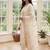 Women Floral Embroidered Thread Work Kurta with Trousers & With Dupatta
