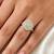 Gold cubic zirconia gold plated finger ring for women