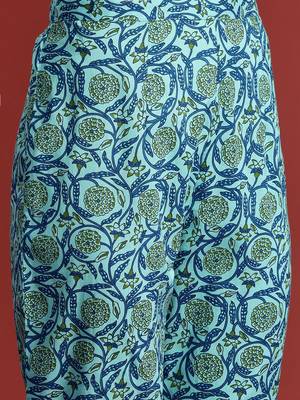 Floral Printed Cotton Kurta with Trousers 3