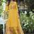 Women Floral Embroidered Thread Work Cotton Kurta with Trousers & With Dupatta