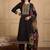 Women Floral Embroidered Thread Work Kurta with Trousers & With Dupatta
