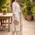 Women Floral Embroidered Thread Work Kurta with Trousers & With Dupatta