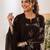 Women Floral Embroidered Thread Work Cotton Kurta with Trousers & With Dupatta
