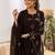 Women Floral Embroidered Thread Work Cotton Kurta with Trousers & With Dupatta