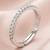 Silver cubic zirconia gold plated finger ring for women