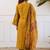 Women Ethnic Motifs Embroidered Thread Work Kurta with Trousers & With Dupatta