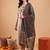 Women Ethnic Motifs Embroidered Thread Work Kurta with Trousers & With Dupatta