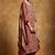 Floral printed cotton v neck kurta trouser & dupatta set