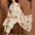 Women Floral Printed Gotta Patti Cotton Kurta with Trousers & With Dupatta