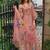 Women Floral Embroidered Thread Work Kurta with Trousers & With Dupatta
