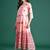 Floral Printed Beads & Stones Cotton Kurta With Trousers & Dupatta