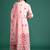 Floral Printed Beads & Stones Cotton Kurta With Trousers & Dupatta