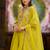Ethnic Motifs Embroidered Thread Work A-Line Kurta with Trousers & With Dupatta