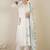 Women Floral Embroidered Thread Work Cotton Kurta with Trousers & With Dupatta