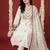 Women Ethnic Motifs Embroidered Thread Work Cotton Kurta with Trousers & With Dupatta