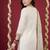 Women Ethnic Motifs Embroidered Thread Work Cotton Kurta with Trousers & With Dupatta