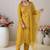 Women Ethnic Motifs Embroidered Thread Work Kurta with Trousers & With Dupatta