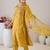 Women Ethnic Motifs Embroidered Thread Work Kurta with Trousers & With Dupatta