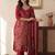 Women Paisley Printed Regular Kurta with Trousers & With Dupatta