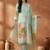 Women Ethnic Motifs Printed Mirror Work Cotton Kurta with Trousers & With Dupatta