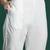 Floral Embroidered Cotton Kurta with Trousers & Dupatta