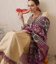 Women Ethnic Motifs Embroidered Thread Work Kurta with Salwar & Dupatta