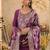 Ethnic Motifs Embroidered Sequinned Kurta With Trousers & Dupatta
