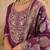 Ethnic Motifs Embroidered Sequinned Kurta With Trousers & Dupatta