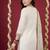 Women Ethnic Motifs Embroidered Thread Work Cotton Kurta with Trousers & With Dupatta
