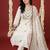 Women Ethnic Motifs Embroidered Thread Work Cotton Kurta with Trousers & With Dupatta