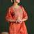 Women Ethnic Motifs Embroidered Gotta Patti Kurta with Trousers & With Dupatta