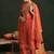 Women Ethnic Motifs Embroidered Gotta Patti Kurta with Trousers & With Dupatta