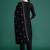 Women Ethnic Motifs Embroidered Straight Cotton Kurta Set