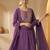 Women Floral Embroidered Panelled Thread Work Cotton Kurta with Trousers & With Dupatta