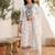 Women Ethnic Motifs Embroidered Thread Work Cotton Kurta with Trousers & With Dupatta