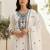 Women Ethnic Motifs Embroidered Thread Work Cotton Kurta with Trousers & With Dupatta