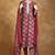 Floral printed cotton round neck kurta trouser & dupatta set