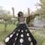 Women's Cotton Lehenga Choli Set with Golden Mirror Work Blouse & Polka Dot Lehenga-full stitched free size