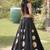 Women's Cotton Lehenga Choli Set with Golden Mirror Work Blouse & Polka Dot Lehenga-full stitched free size