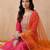 Women Ethnic Motifs Embroidered Sequinned Kurta with Trousers & With Dupatta