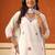 Women Ethnic Motifs Embroidered Thread Work Cotton Kurta with Trousers & With Dupatta
